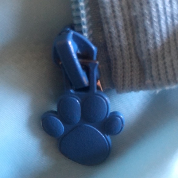 Kids Y2k Blue clues nickelodeon rare blue Sherpa jacket - Picture 10 of 14